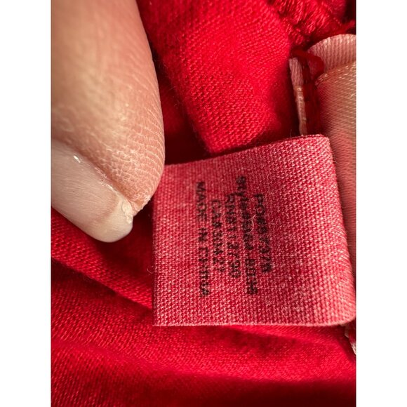 True Religion Mens Red Graphic T-Shirt "Im A Vietnam Dropout" Size L 100% Cotton - Picture 7 of 12